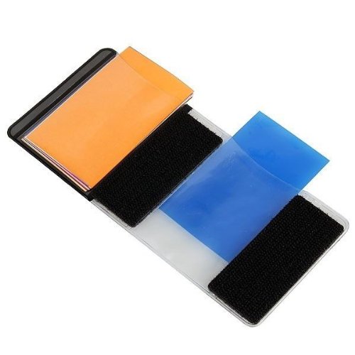 12 Colours Flash Diffuser Colour Gel Set