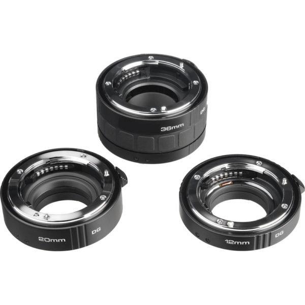 Kenko Auto Focus Macro Extension Tube Set For Canon Lens