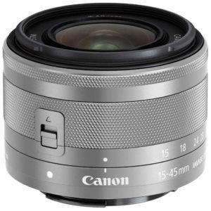 Canon EF-M 15-45mm f/3.5-6.3 IS STM Lens (Silver)