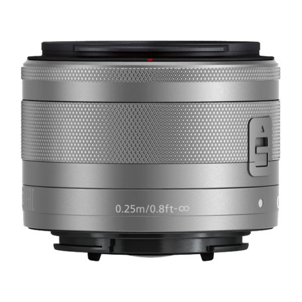 Canon EF-M 15-45mm f/3.5-6.3 IS STM Lens (Silver)