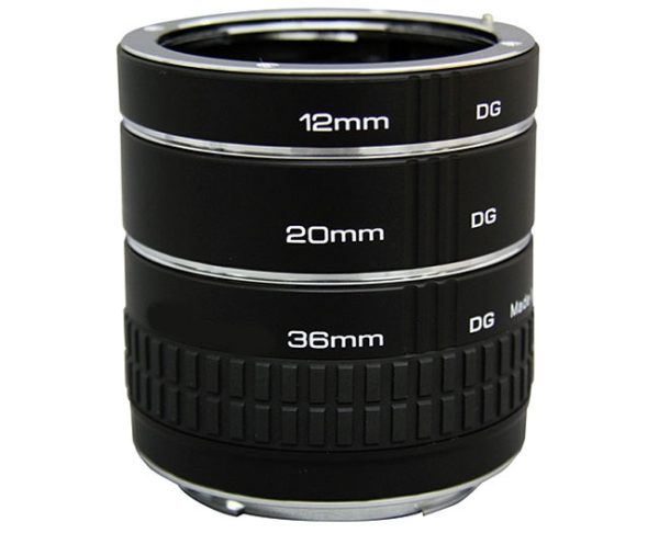 Kenko Auto Focus Macro Extension Tube Set For Nikon Lens