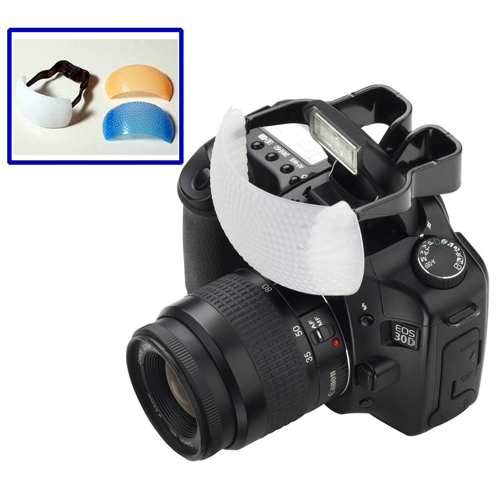 3 Color Pop Up Flash Diffuser