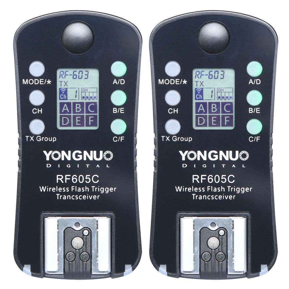 Yongnuo RF605C Wireless Flash Trigger for Canon