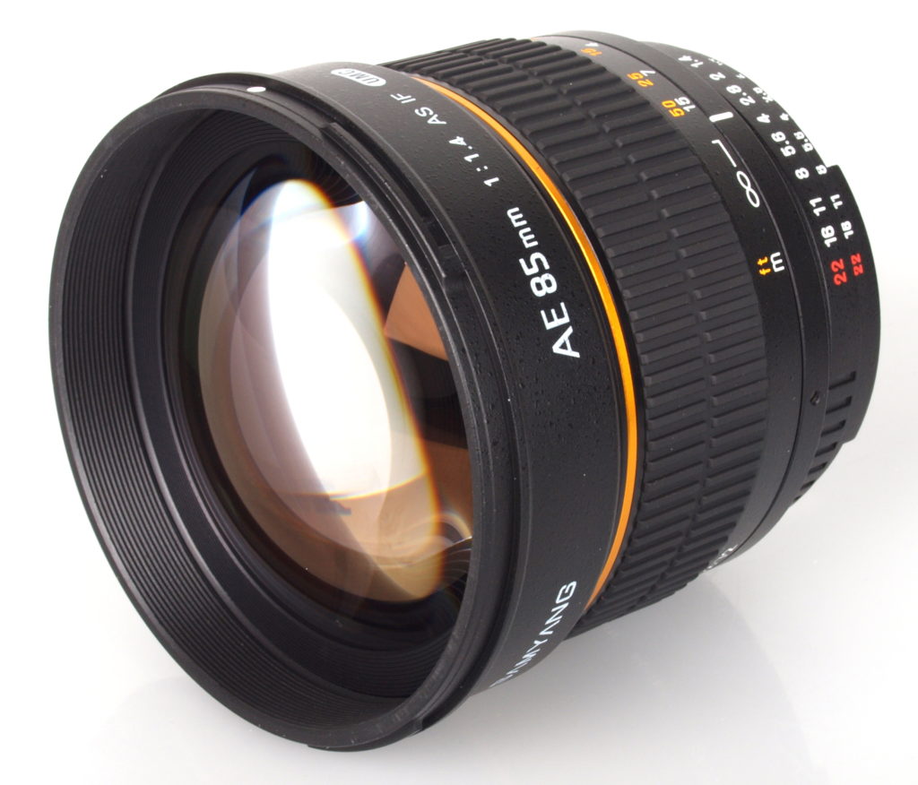 Samyang AE 85mm F/1.4 Aspherical IF Lens For Nikon AE Mount | Miyamondo