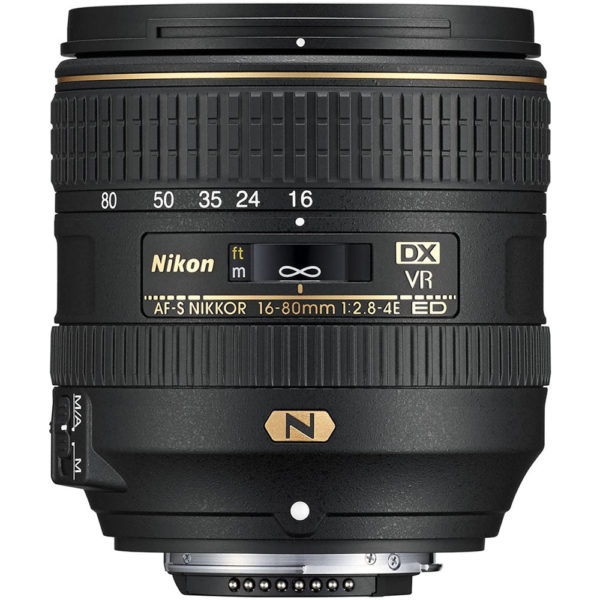 Nikon AF-S DX 16-80mm f/2.8-4E ED VR Lens